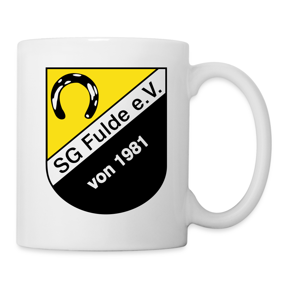 SG Fulde Tasse - Logo beidseitig - Weiß