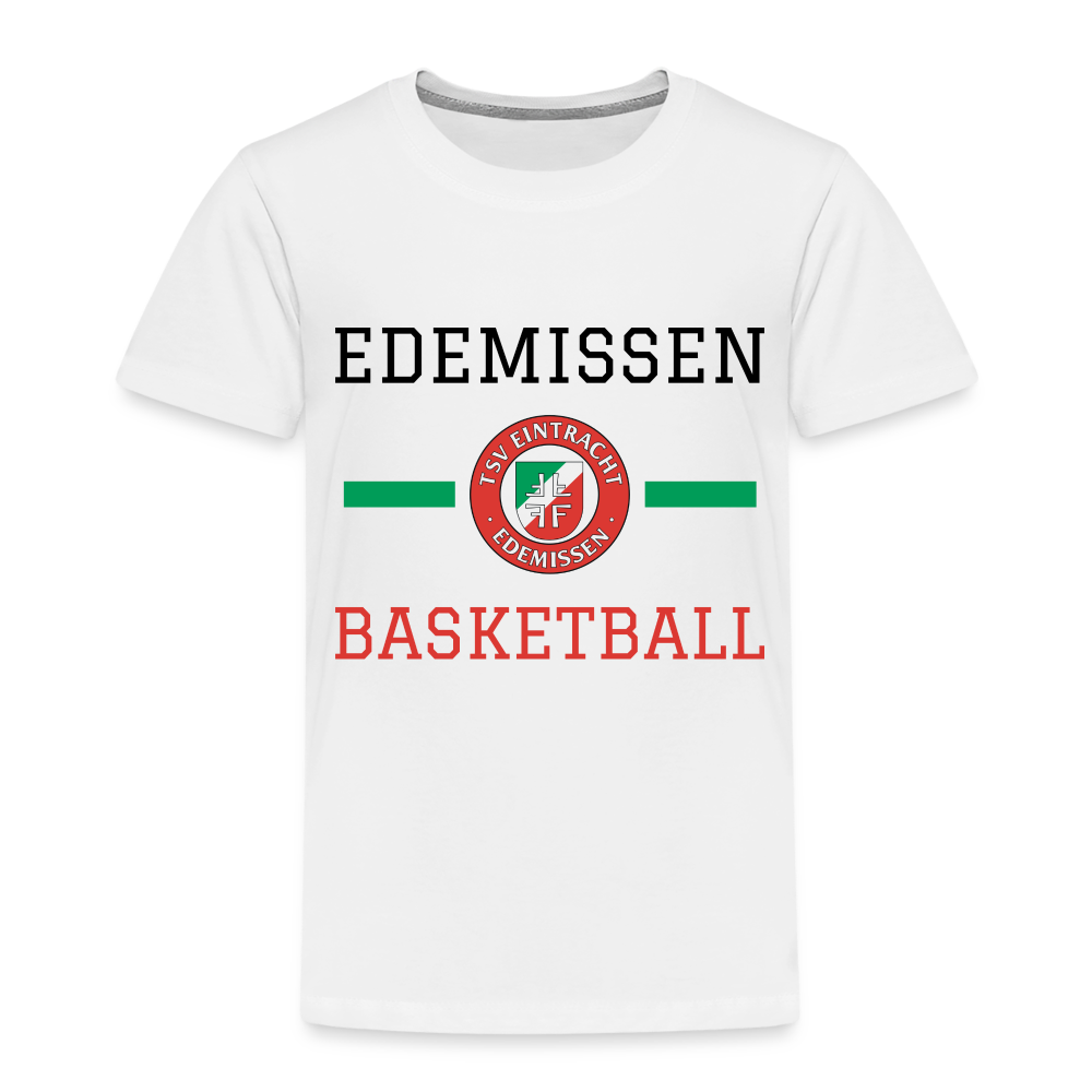 Kinder T-Shirt TSV Edemissen Basketball - Weiß