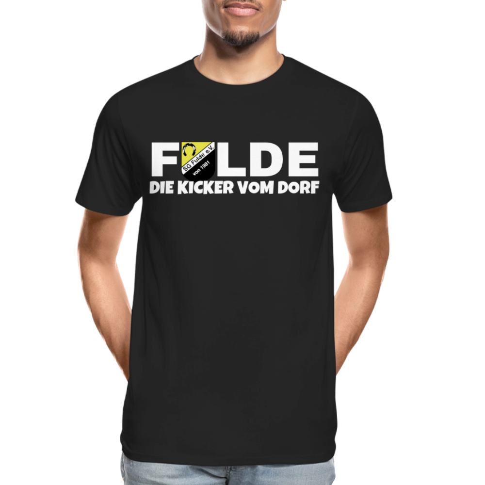 SG Fulde Kicker Premium Bio T-Shirt flex - Schwarz