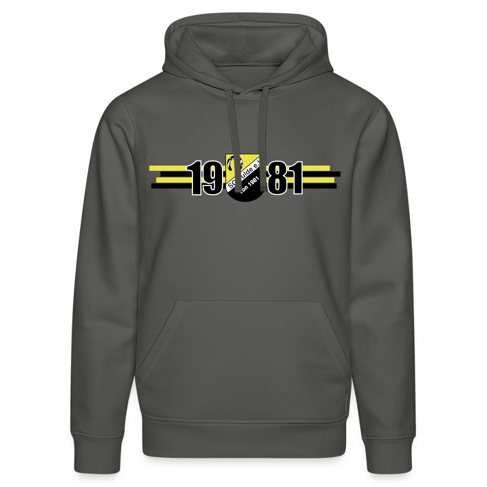 SG Fulde 1981 Unisex Bio-Hoodie flex - Anthrazit