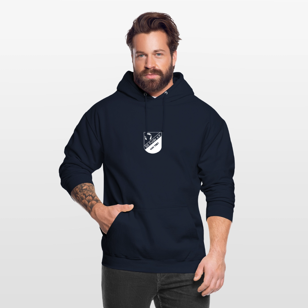 SG Fulde clean Logo white Unisex Hoodie flex - Navy