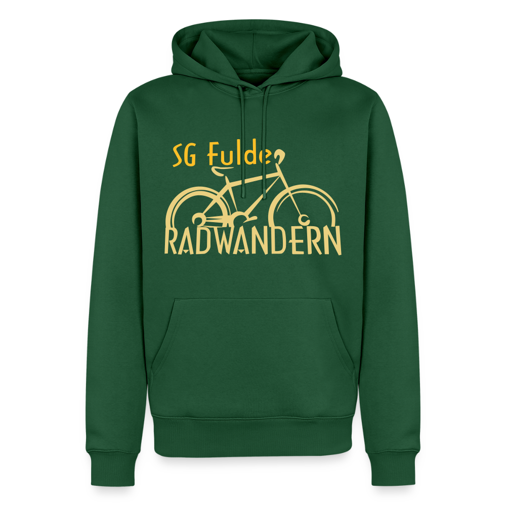 Fulde Radwandern Premium Hoodie flex - Flaschengrün