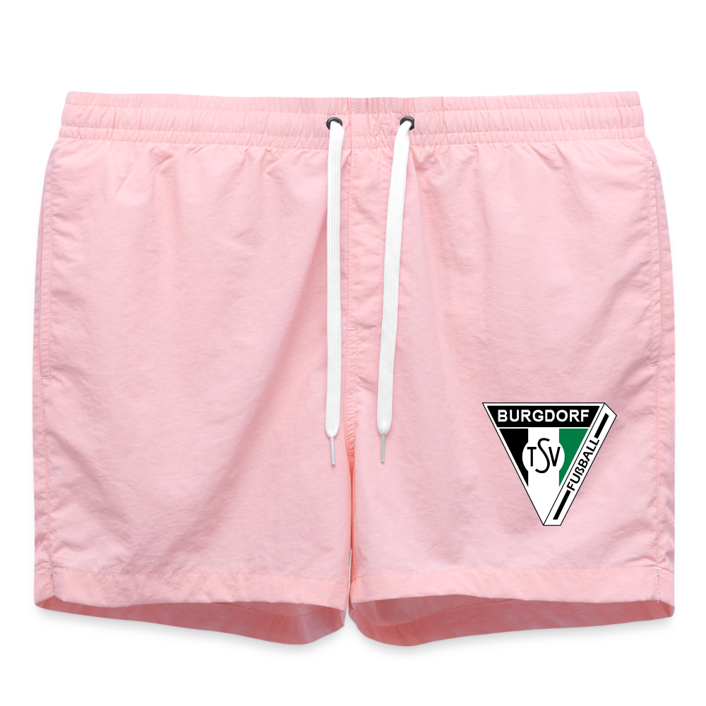 TSV Burgdorf Badeshorts Logo Flexdruck - Pink