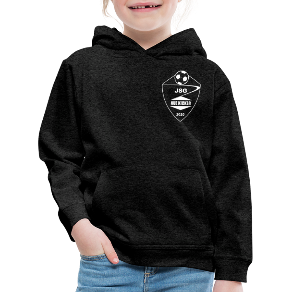 JSG Aue Kicker Kinder Premium Hoodie - Anthrazit