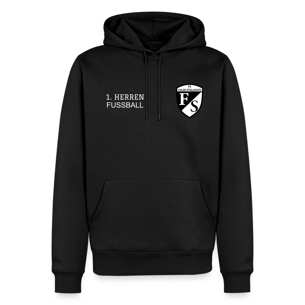 FG Fulde Stellichte unisex Premium Hoodie flex - Schwarz