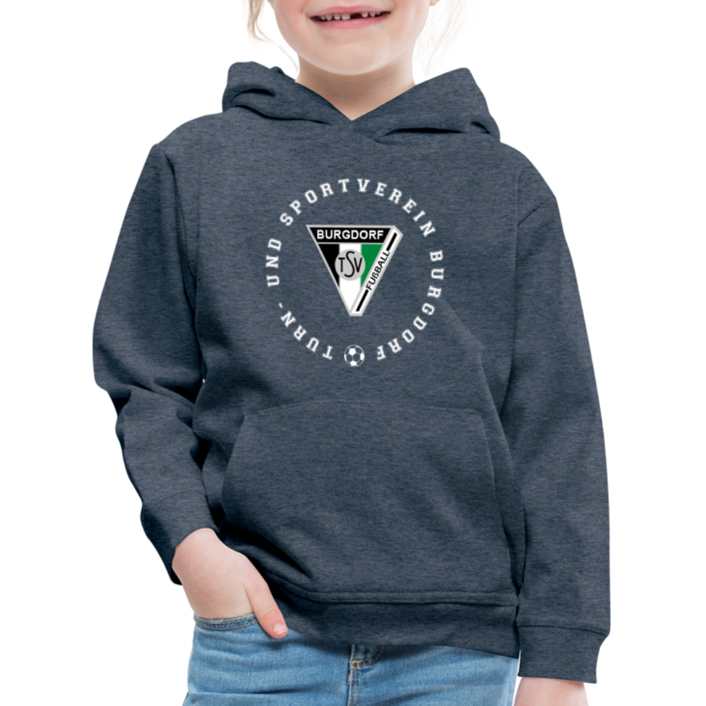 TSV Burgdorf Kinder Premium Hoodie TSV - Jeansblau