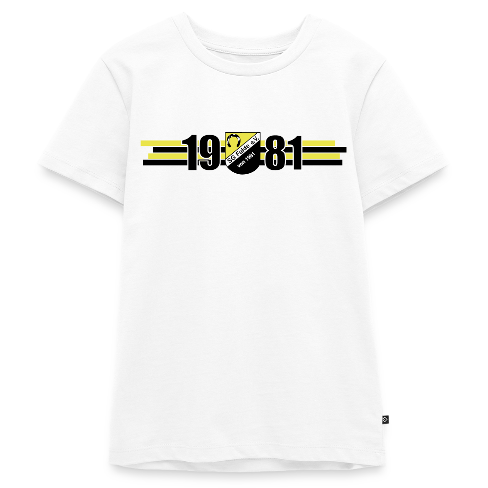 SG Fulde 1981 Teenager (146-164) Premium T-Shirt flex - Weiß