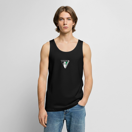 TSV Burgdorf Männer Premium Tank Top Flexdruck - Schwarz