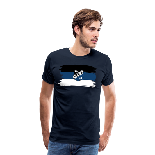 SV Uetze 08 unisex Premium T-Shirt - Navy