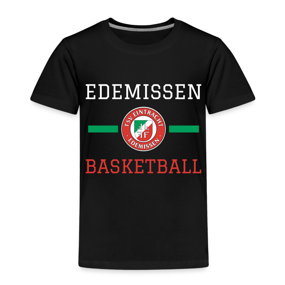 Kinder T-Shirt TSV Edemissen Basketball - Schwarz