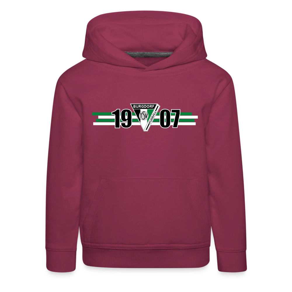 TSV Burgdorf Kinder Premium Hoodie 1907 - Bordeaux