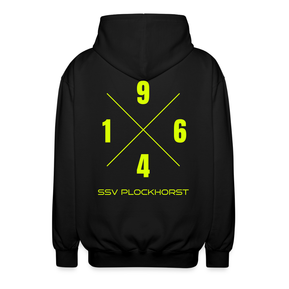 SSV Plockhorst 1964 Unisex Kapuzenjacke - Schwarz