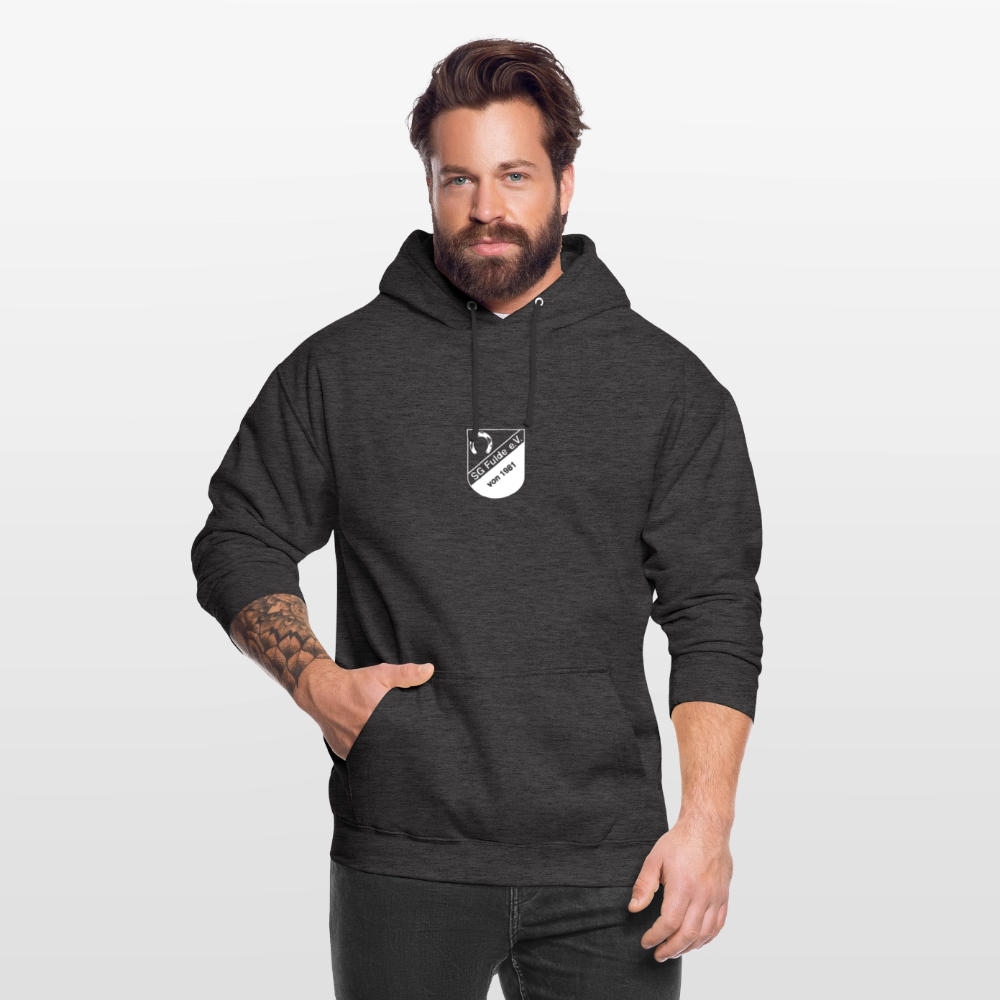 SG Fulde clean Logo white Unisex Hoodie flex - Anthrazit