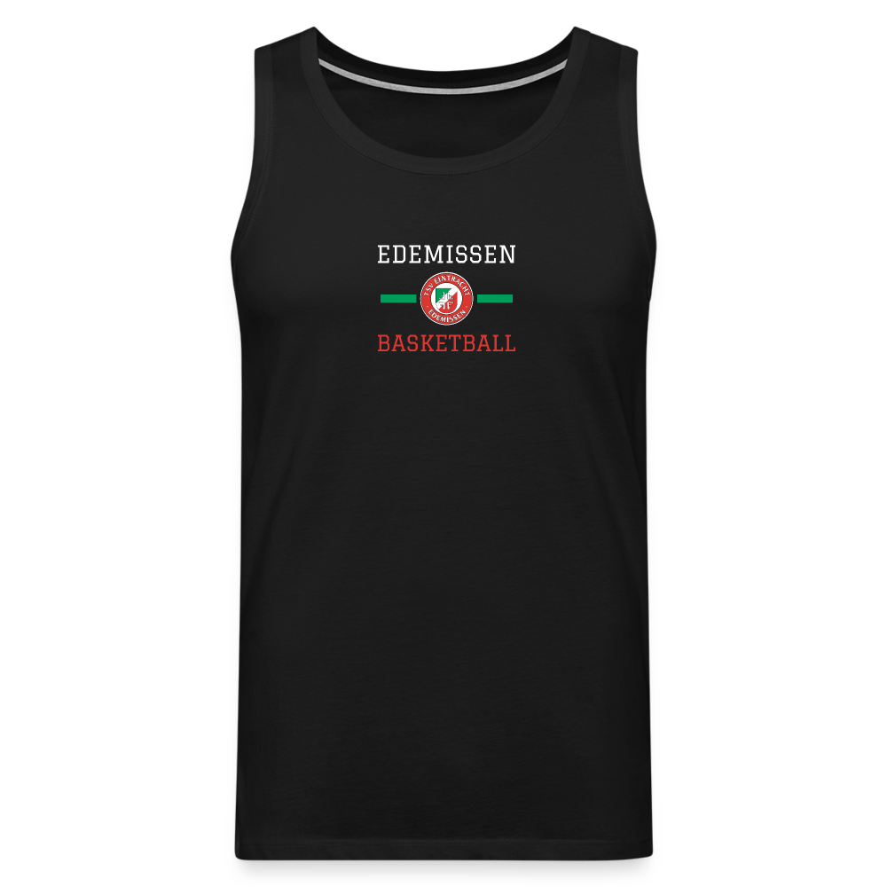 Männer Premium Tank Top TSV Edemissen Basketball - Schwarz