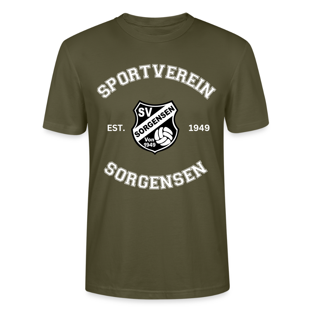 SV Sorgensen unisex Bio-T-Shirt bw flex - Khaki