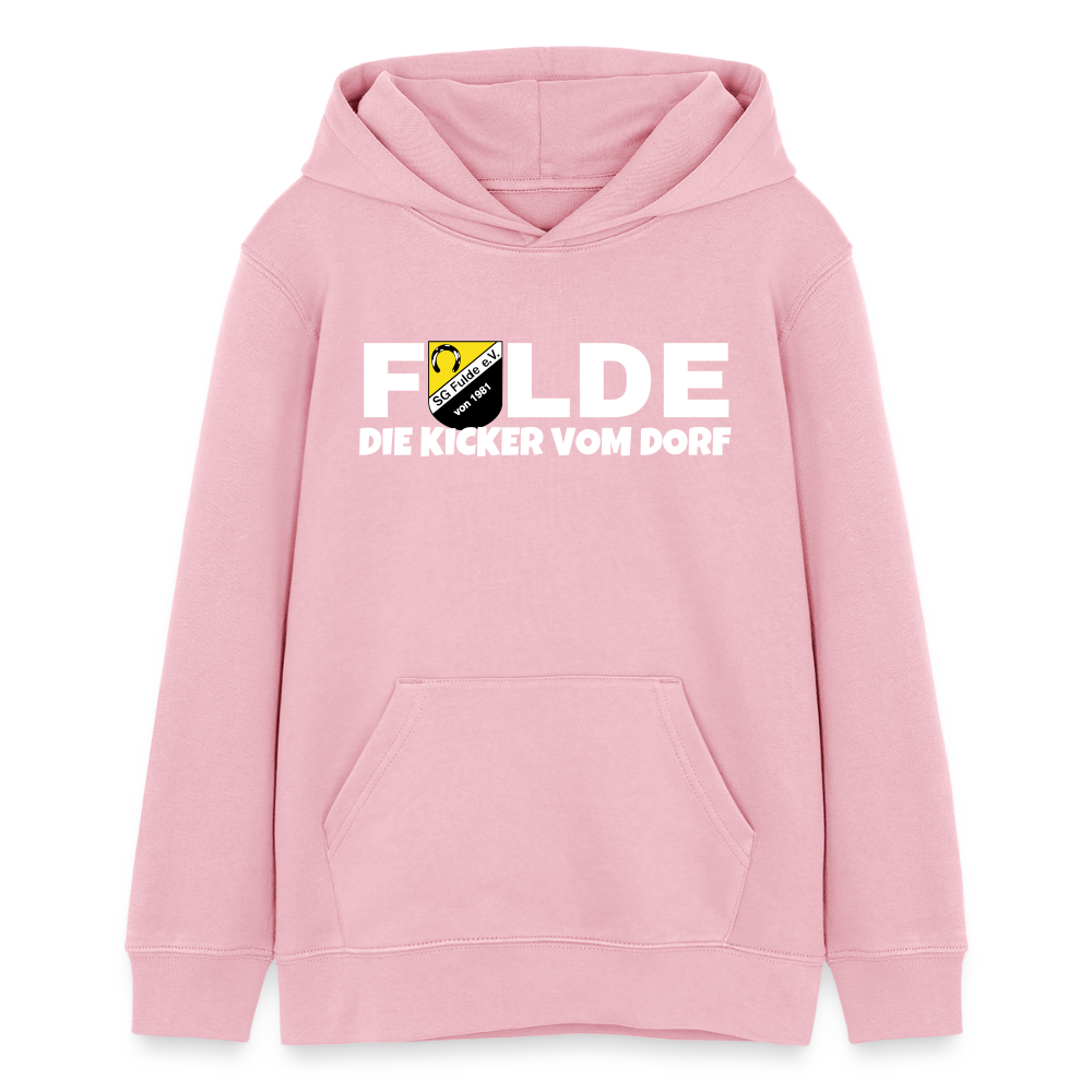 SG Fulde Teenager Bio-Hoodie Kicker - Hellrosa