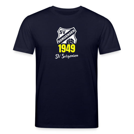 SV Sorgensen unisex Premium Bio T-Shirt "Real" - Navy