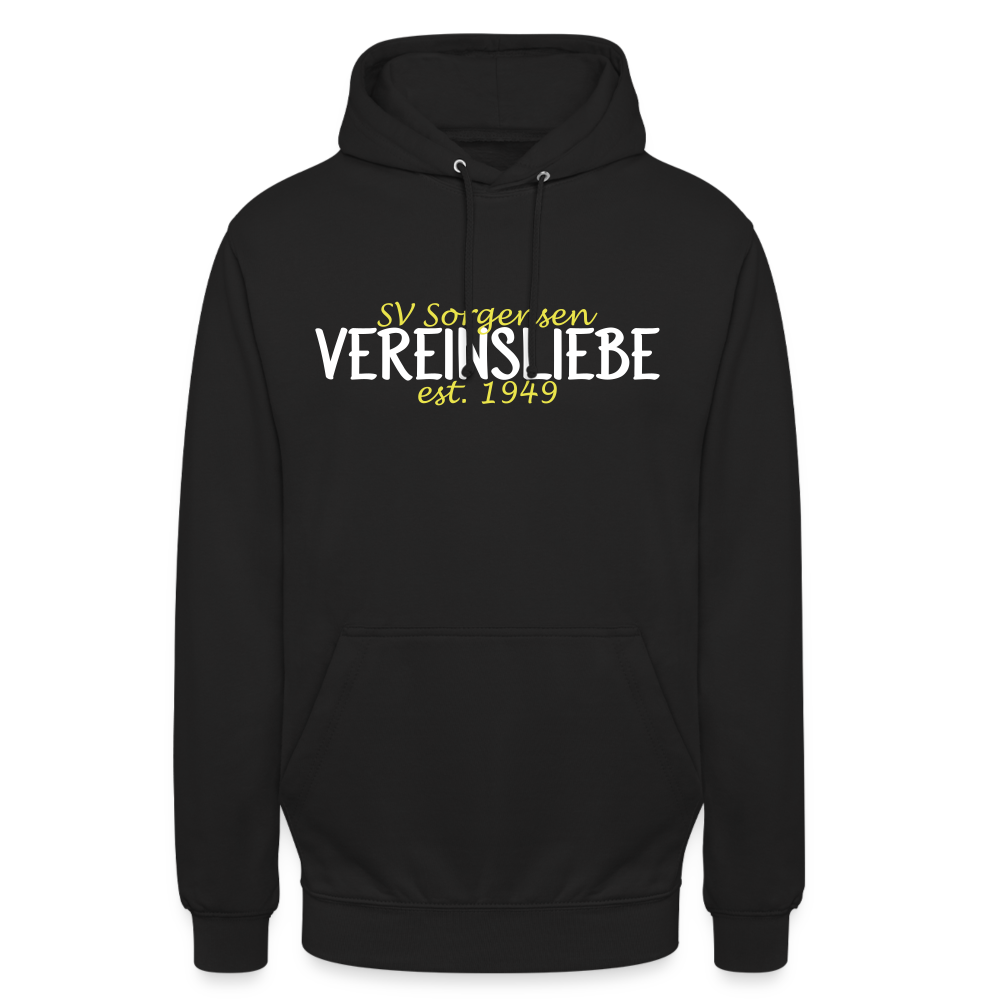 SV Sorgensen Vereinsliebe Unisex Hoodie flex - Schwarz