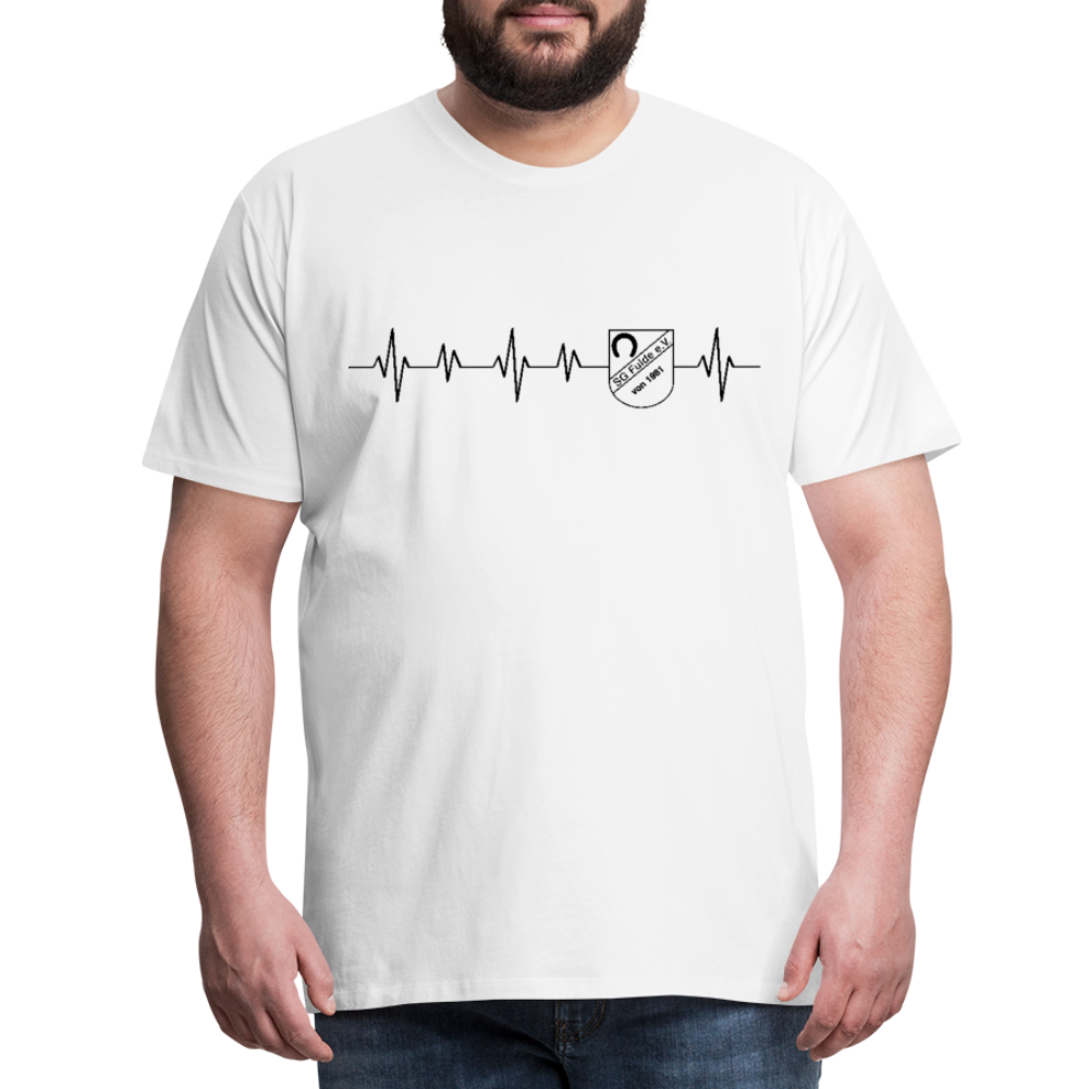 SG Fulde Premium T-Shirt heartbeat - Weiß