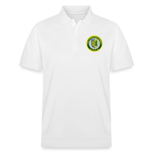 SSV Plockhorst Unisex Bio-Poloshirt - Weiß