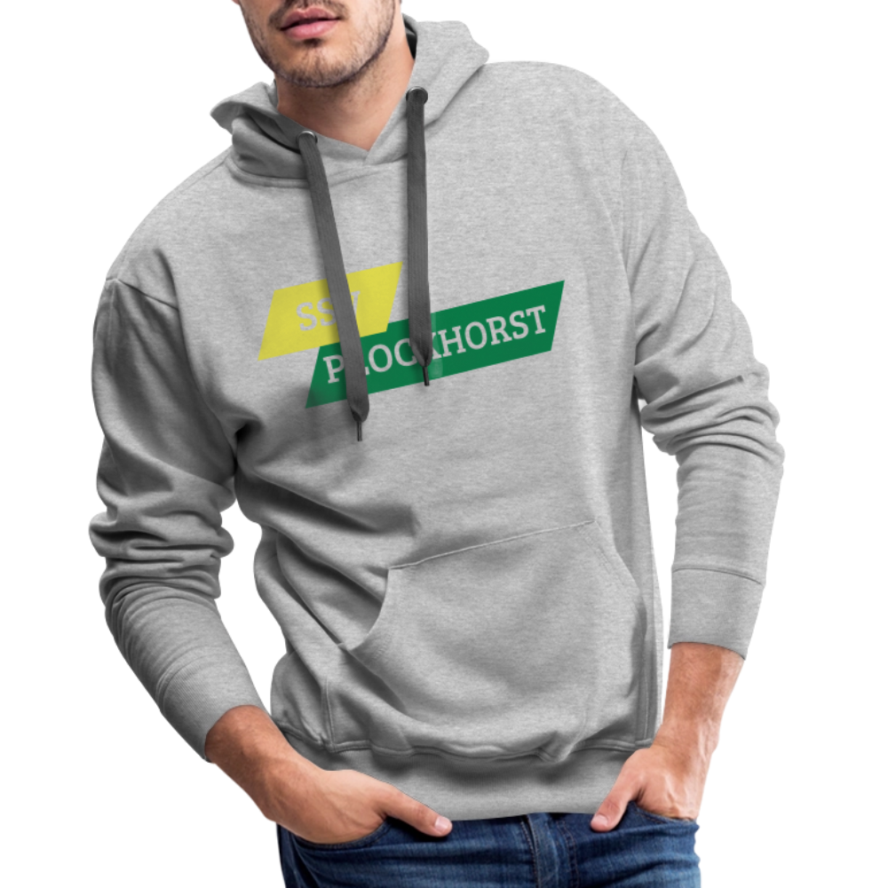 SSV Plockhorst Unisex Hoodie flex - Grau meliert
