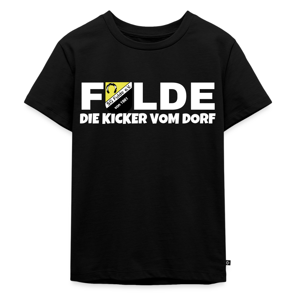 SG Fulde Kinder Premium T-Shirt - Schwarz