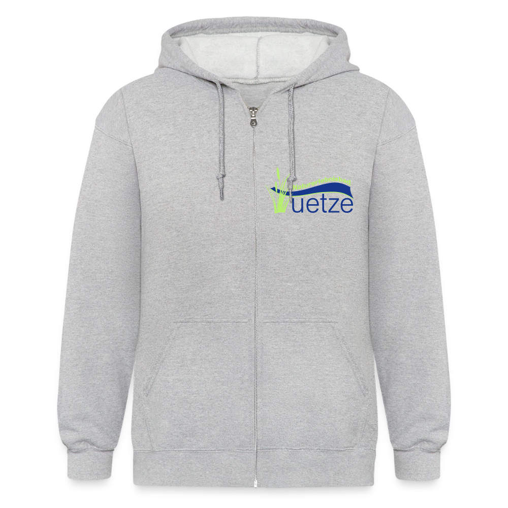 Naturbad Uetze unisex Kapuzenjacke - Grau meliert