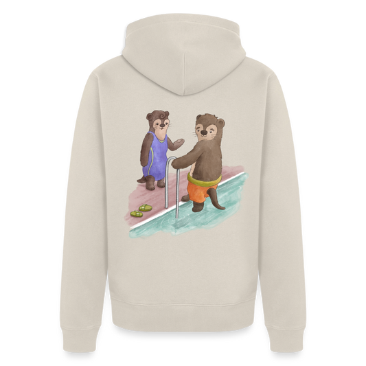 Naturbad Uetze Kapuzenjacke "Otter" - Beige