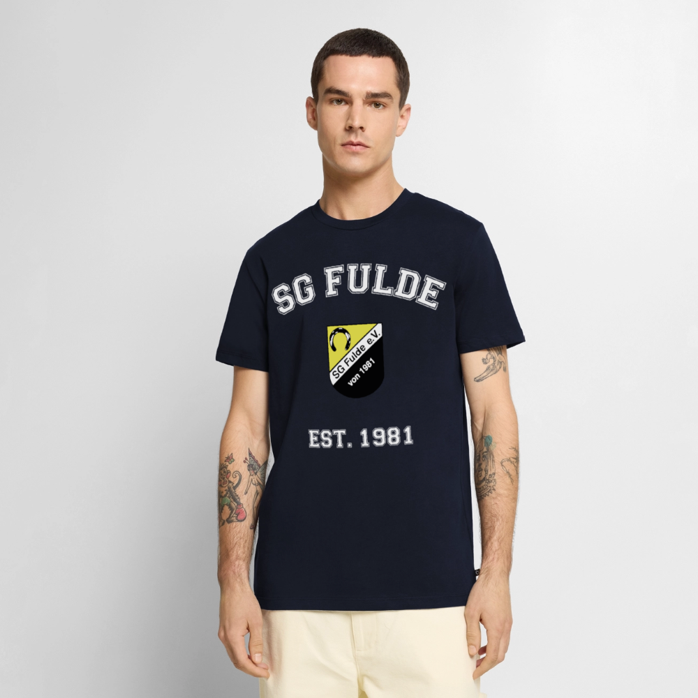 SG Fulde Collage Premium T-Shirt flex - Navy