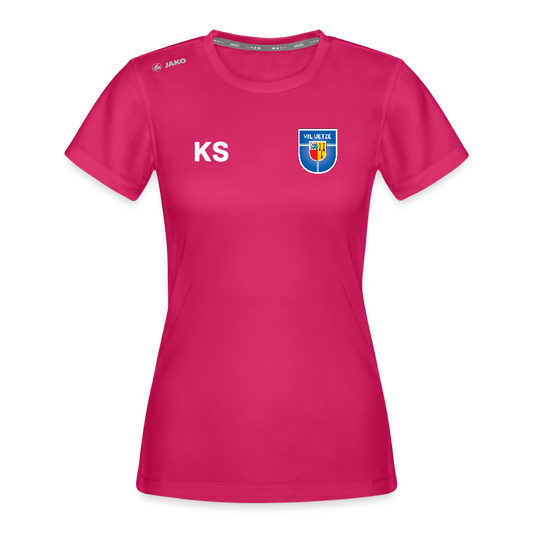 VfL Uetze JAKO Frauen T-Shirt Run 2.0 (personalisierbar über Costumize) - dunkles Pink