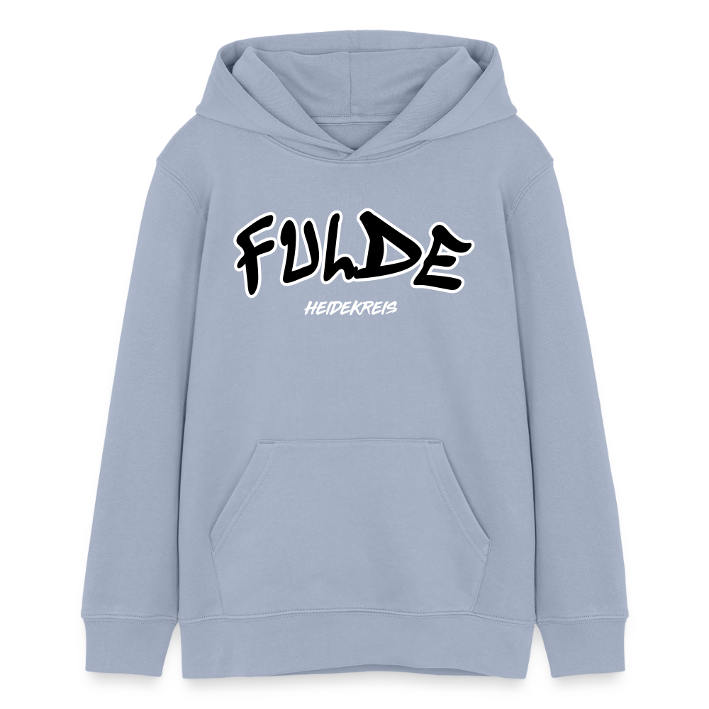 Fulde Heidekreis Teenager Bio-Hoodie - Lavendel-Violett