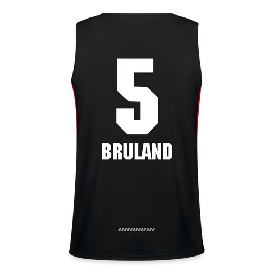 TSV Edemissen Funktions-Tank Top (Nr.5 - Bruland) - Schwarz/Rot