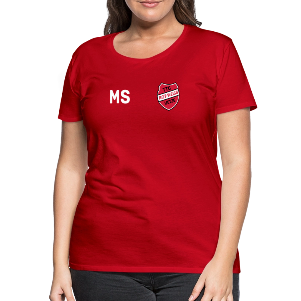 TTC RW Uetze Frauen Premium T-Shirt - Rot