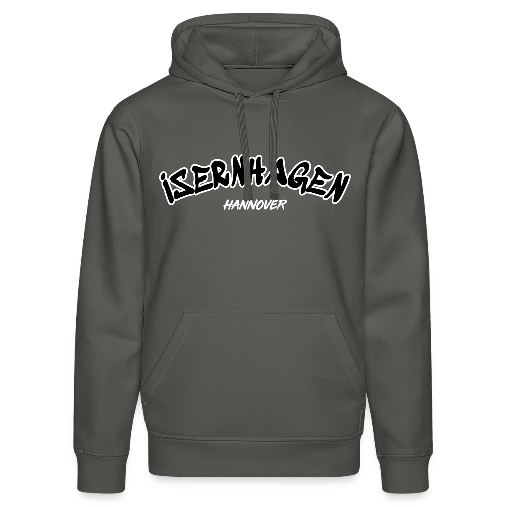 TSV Isernhagen Unisex Bio-Hoodie Graffiti flex - Anthrazit
