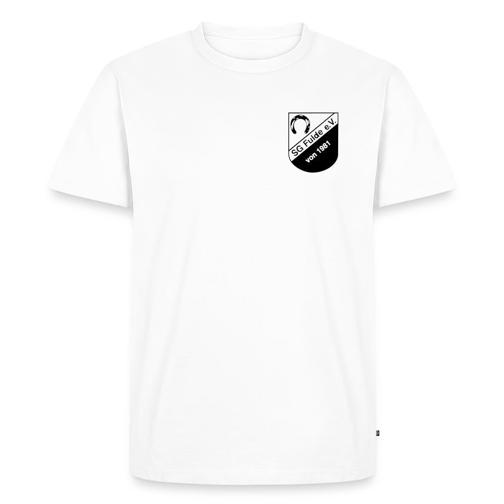 SG Fulde clean Logo Premium T-Shirt - Weiß