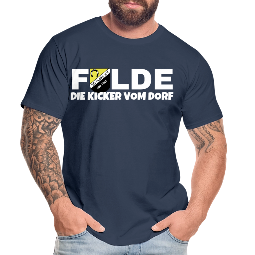 SG Fulde Kicker Premium Bio T-Shirt flex - Navy