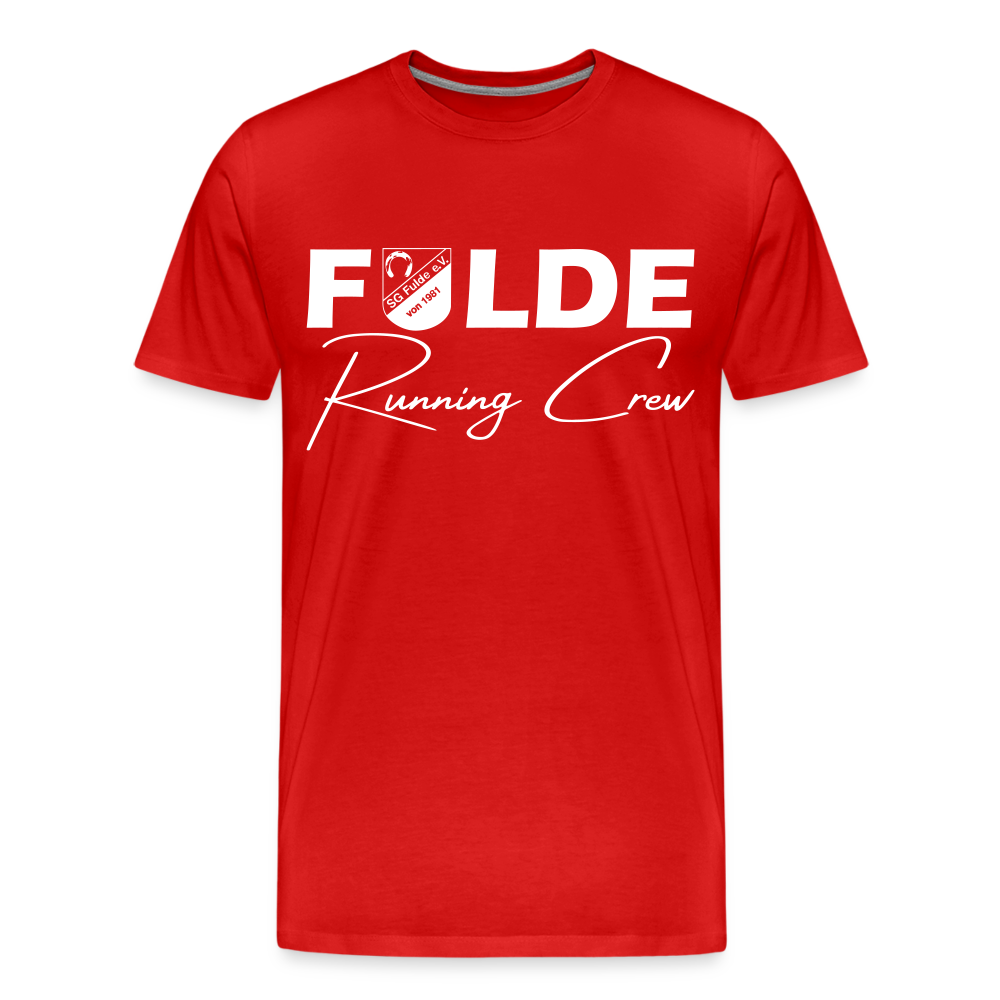 Fulde Running Crew 2.0 Bio-T-Shirt flex - Rot