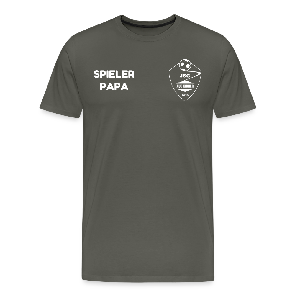 JSG Aue Kicker Spieler Papa Unisex T-Shirt - Asphalt