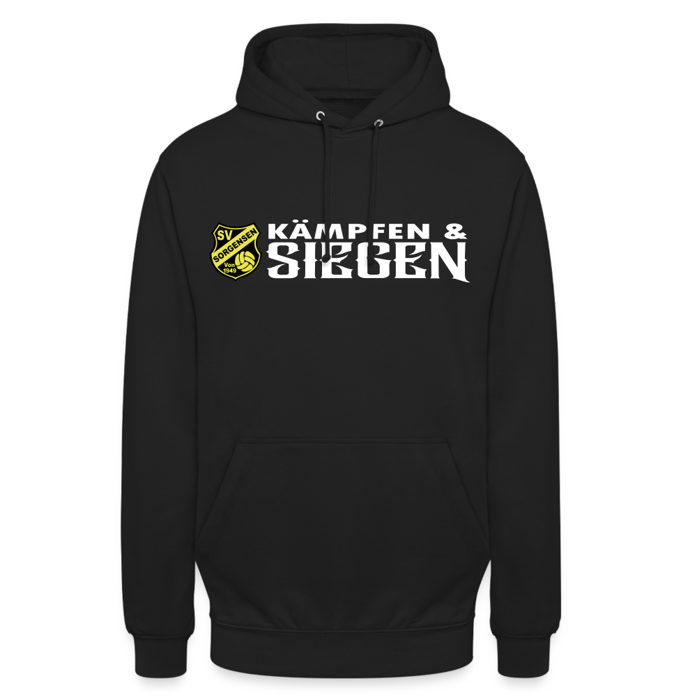 SV Sorgensen Kämpfen & Siegen Unisex Hoodie flex - Schwarz