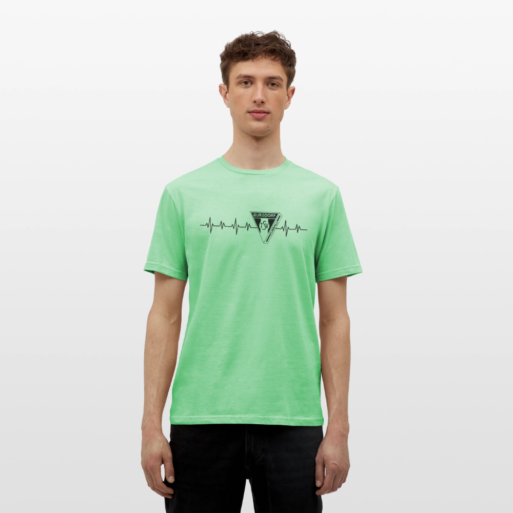 TSV Burgdorf Premium T-Shirt heartbeat flex - Mintgrün