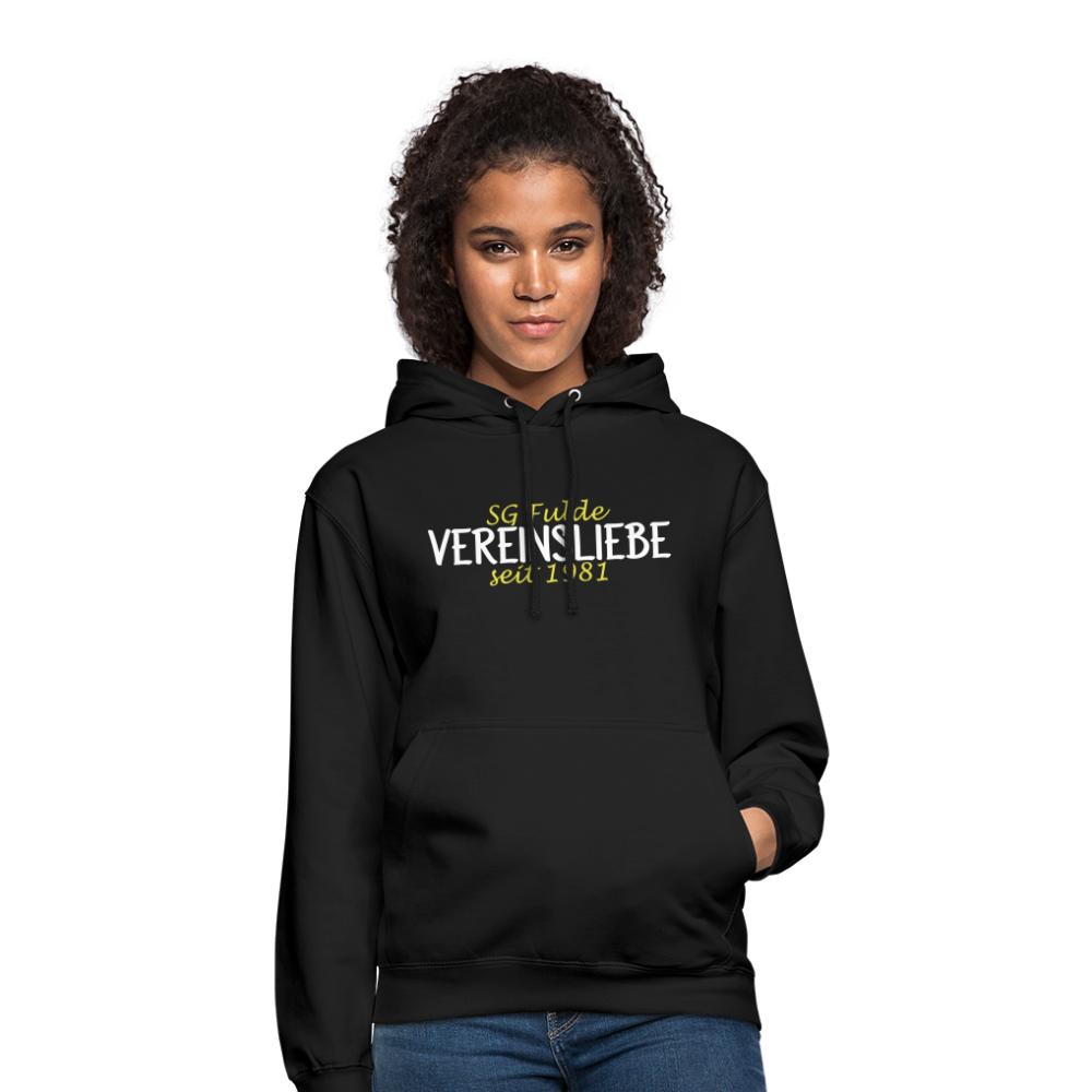 SG Fulde Vereinsliebe Unisex Hoodie flex - Schwarz