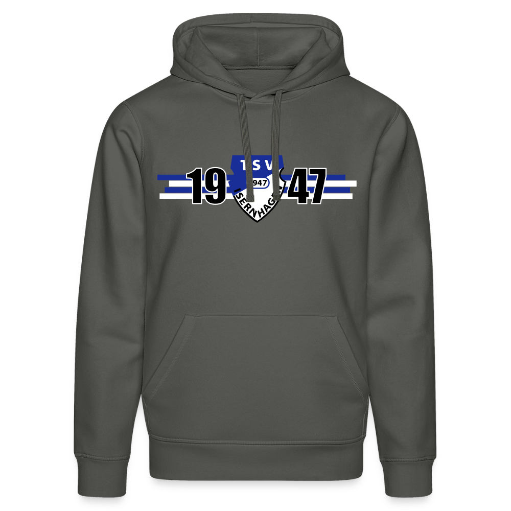 TSV Isernhagen Unisex Bio-Hoodie 1947 flex - Anthrazit