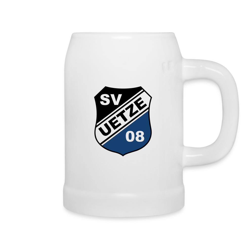 SV Uetze 08 Bierkrug 0,5L - Weiß
