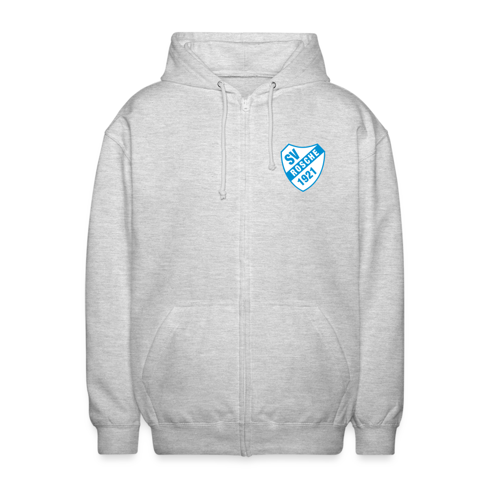 SV Rosche Unisex Kapuzenjacke flex - Hellgrau meliert