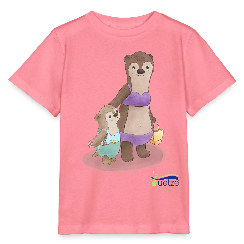Naturbad Uetze Kinder T-Shirt "Ottermama" (98-128) - Pink