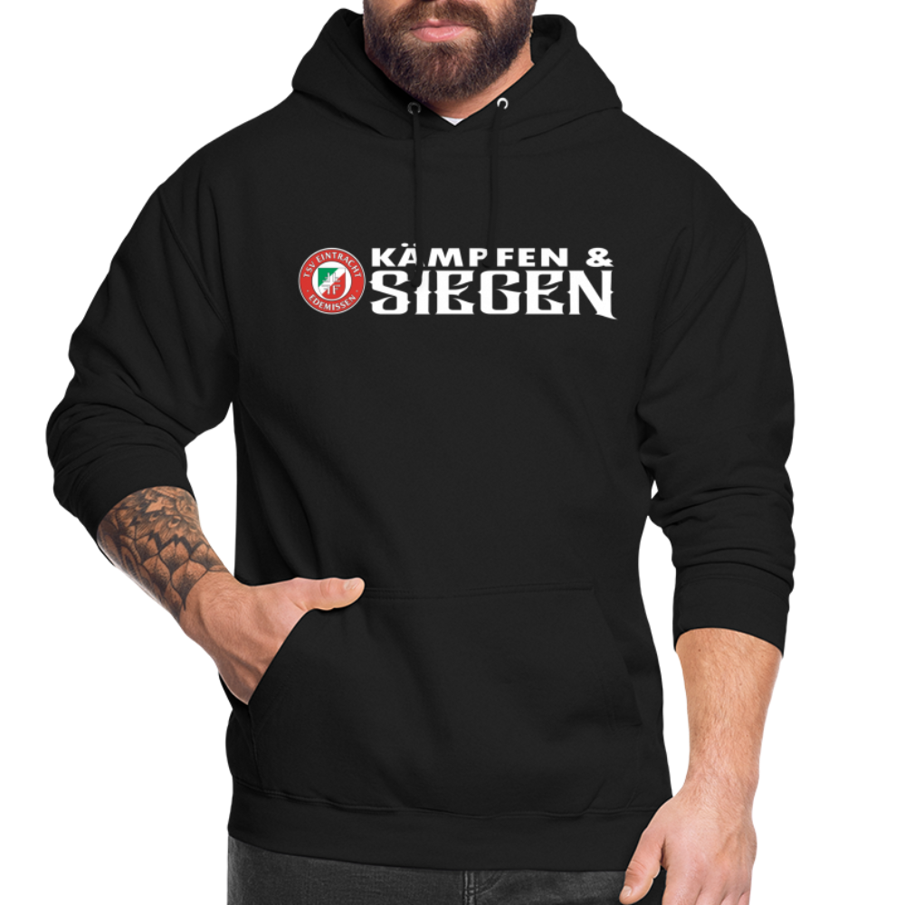 TSV Edemissen Kämpfen & Siegen Unisex Hoodie - Schwarz