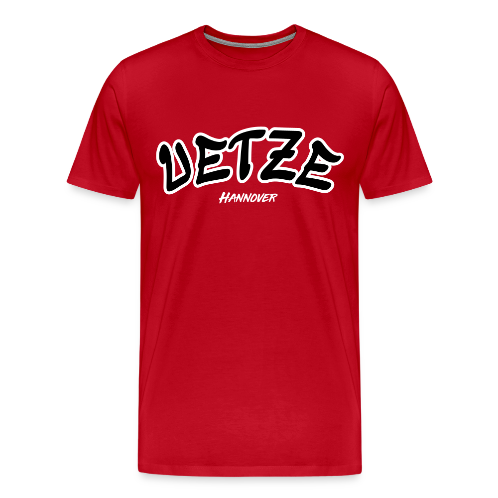 Uetze Hannover Premium T-Shirt flex - Rot