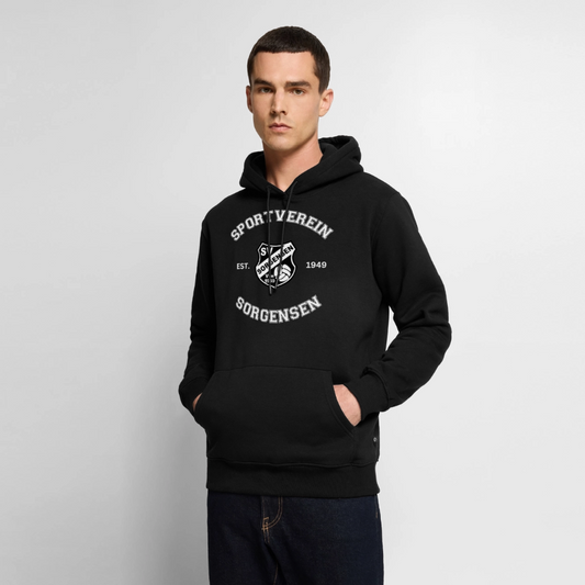 SV Sorgensen unisex Collage Hoodie flex - Schwarz