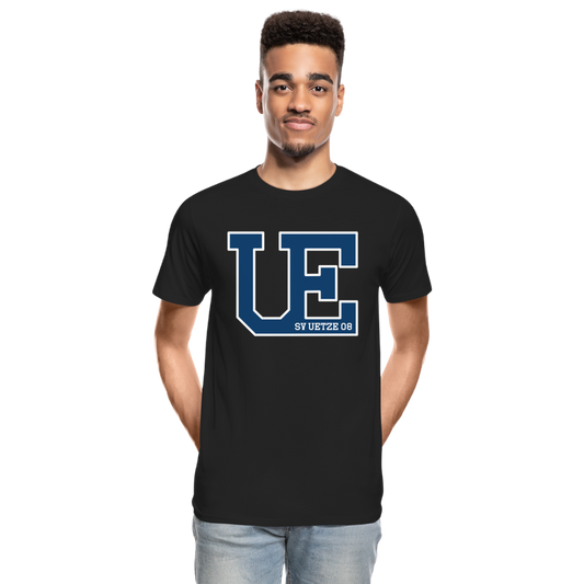 SV Uetze 08 unisex Bio T-Shirt UE - Schwarz
