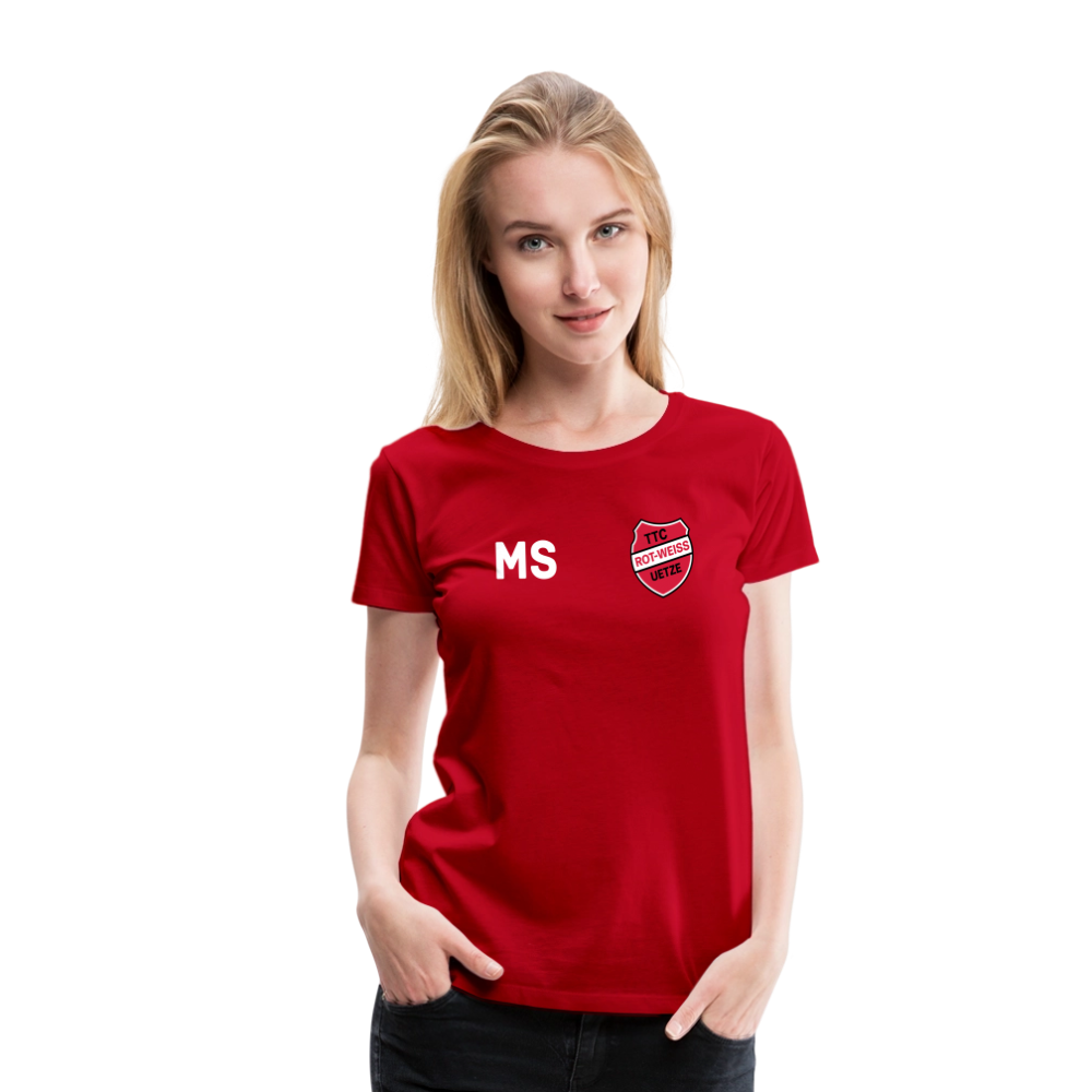 TTC RW Uetze Frauen Premium T-Shirt - Rot